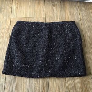 Forever 21 Fuzzy Tinsel Popcorn Mini Skirt